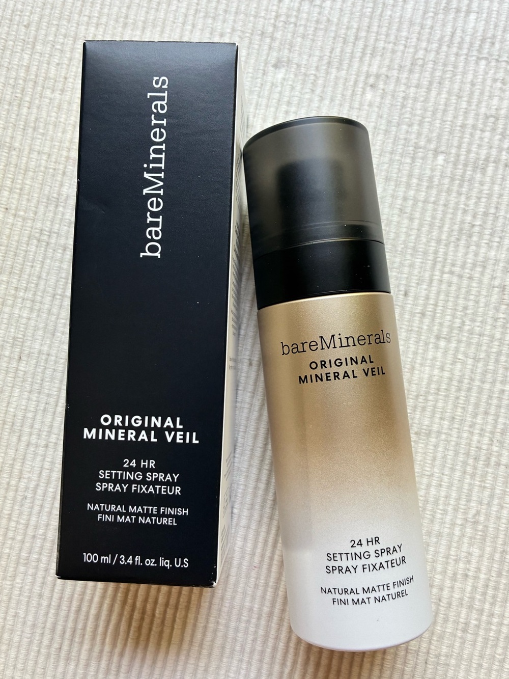 Bareminerals ORIGINAL MINERAL VEIL 24HR NATURAL MATTE SETTING SPRAY